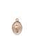 St. Ronan Medal<br/>9315 Oval, 14kt Gold