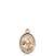 St. Anthony Of Egypt Medal<br/>9317 Oval, 14kt Gold