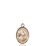 St. Anthony Of Egypt Medal<br/>9317 Oval, 14kt Gold