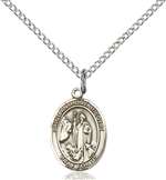 St. Anthony of Egypt Medal<br/>9317 Oval, Sterling Silver