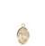 St. Paul of the Cross Medal<br/>9318 Oval, 14kt Gold