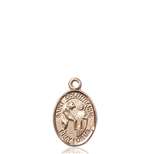 St. Columbanus Medal<br/>9321 Oval, 14kt Gold