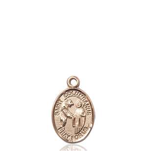 St. Columbanus Medal<br/>9321 Oval, 14kt Gold