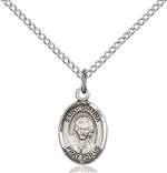 St. Gianna Medal<br/>9322 Oval, Sterling Silver