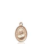 St. Luigi Orione Medal<br/>9326 Oval, 14kt Gold