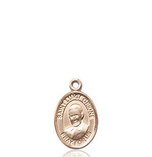 St. Luigi Orione Medal<br/>9326 Oval, 14kt Gold