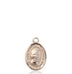 St. Hannibal Medal<br/>9327 Oval, 14kt Gold