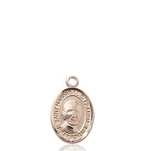 St. Hannibal Medal<br/>9327 Oval, 14kt Gold