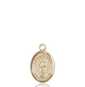 St. Matthias the Apostle Medal<br/>9331 Oval, 14kt Gold
