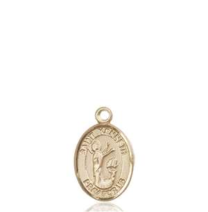 St. Kenneth Medal<br/>9332 Oval, 14kt Gold