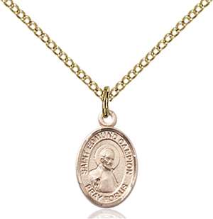 St. Edmund Campion Medal<br/>9333 Oval, Gold Filled