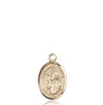 St. Rene Goupil Medal<br/>9334 Oval, 14kt Gold