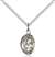 St. Rene Goupil Medal<br/>9334 Oval, Sterling Silver