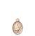 St. Catherine Of Sweden Medal<br/>9336 Oval, 14kt Gold