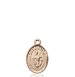 St. Clement Medal<br/>9340 Oval, 14kt Gold