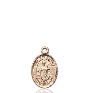 St. Clement Medal<br/>9340 Oval, 14kt Gold