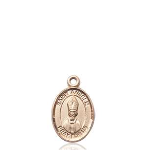 St. Anselm Of Canterbury Medal<br/>9342 Oval, 14kt Gold