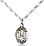 St. Anselm Of Canterbury Medal<br/>9342 Oval, Sterling Silver