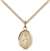 St. Catherine of Alexandria Medal<br/>9343 Oval, Gold Filled
