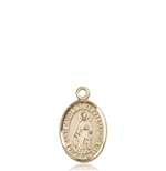 St. Catherine of Alexandria Medal<br/>9343 Oval, 14kt Gold