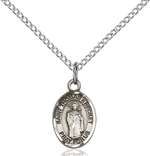 St. Thomas A Becket Medal<br/>9344 Oval, Sterling Silver
