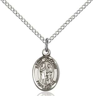 St. Joachim Medal<br/>9348 Oval, Sterling Silver