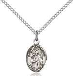 St. Januarius Medal<br/>9351 Oval, Sterling Silver