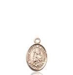 St. Adrian Of Nicomedia Medal<br/>9353 Oval, 14kt Gold