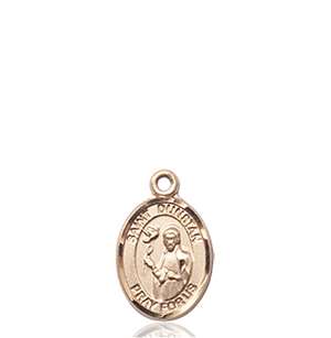 St. Dunstan Medal<br/>9355 Oval, 14kt Gold
