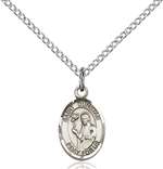 St. Dunstan Medal<br/>9355 Oval, Sterling Silver