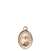 St. John Licci Medal<br/>9358 Oval, 14kt Gold