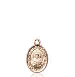 St. John Licci Medal<br/>9358 Oval, 14kt Gold