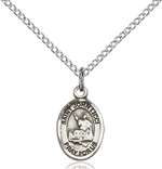St. John Licci Medal<br/>9358 Oval, Sterling Silver