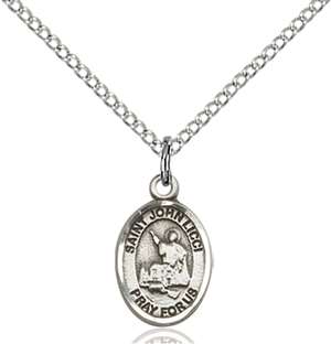 St. John Licci Medal<br/>9358 Oval, Sterling Silver