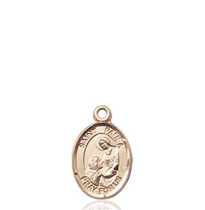 St. Paula Medal<br/>9359 Oval, 14kt Gold