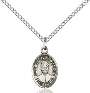 St. Josephine Bakhita Medal<br/>9360 Oval, Sterling Silver