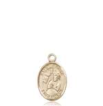 St. Edwin Medal<br/>9361 Oval, 14kt Gold