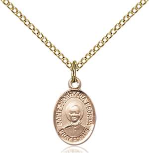 St. Josemaria Escriva Medal<br/>9362 Oval, Gold Filled