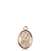 St. Polycarp Of Smyrna Medal<br/>9363 Oval, 14kt Gold
