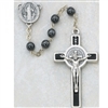 6MM HEMATITE ST. BENDICT ROSARY