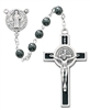 6MM HEMATITE ST. BENDICT ROSARY