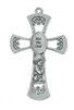 6" PEWTER BABY BOY CROSS