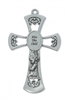 6" PEWTER BABY GIRL CROSS