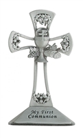 4" PEWTER STANDING COMMUNION