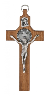 6" WALNUT COMMUNION CRUCIFIX