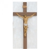 24" WALNUT-ITALIAN CORPUS CRUCIFIX