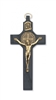 6 1/4" BLK ST. BENEDICT CRUCIFIX