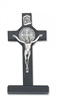 6" BLACK STNG ST BENEDICT CRUCIFIX