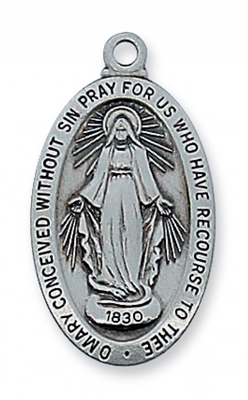 ANTIQUE SILVER MIRACULOUS
