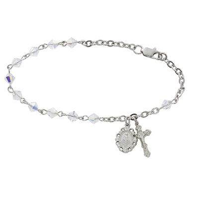 7.5" CRYSTAL SWAROVSKI BRACELE